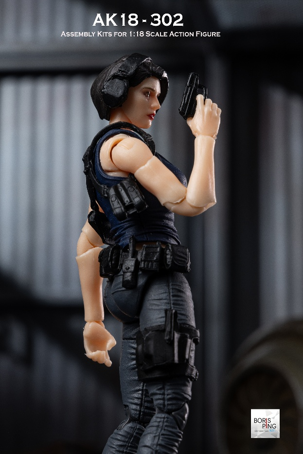 BP AK18 Series Wave 3 - JENNA VALEN - 1/18 Action Figure By Boris Ping