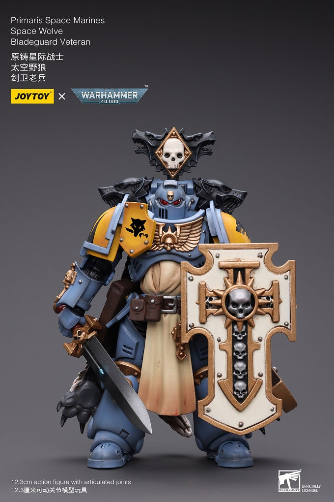 Primaris Space Marines Space Wolve Bladeguard Veteran
