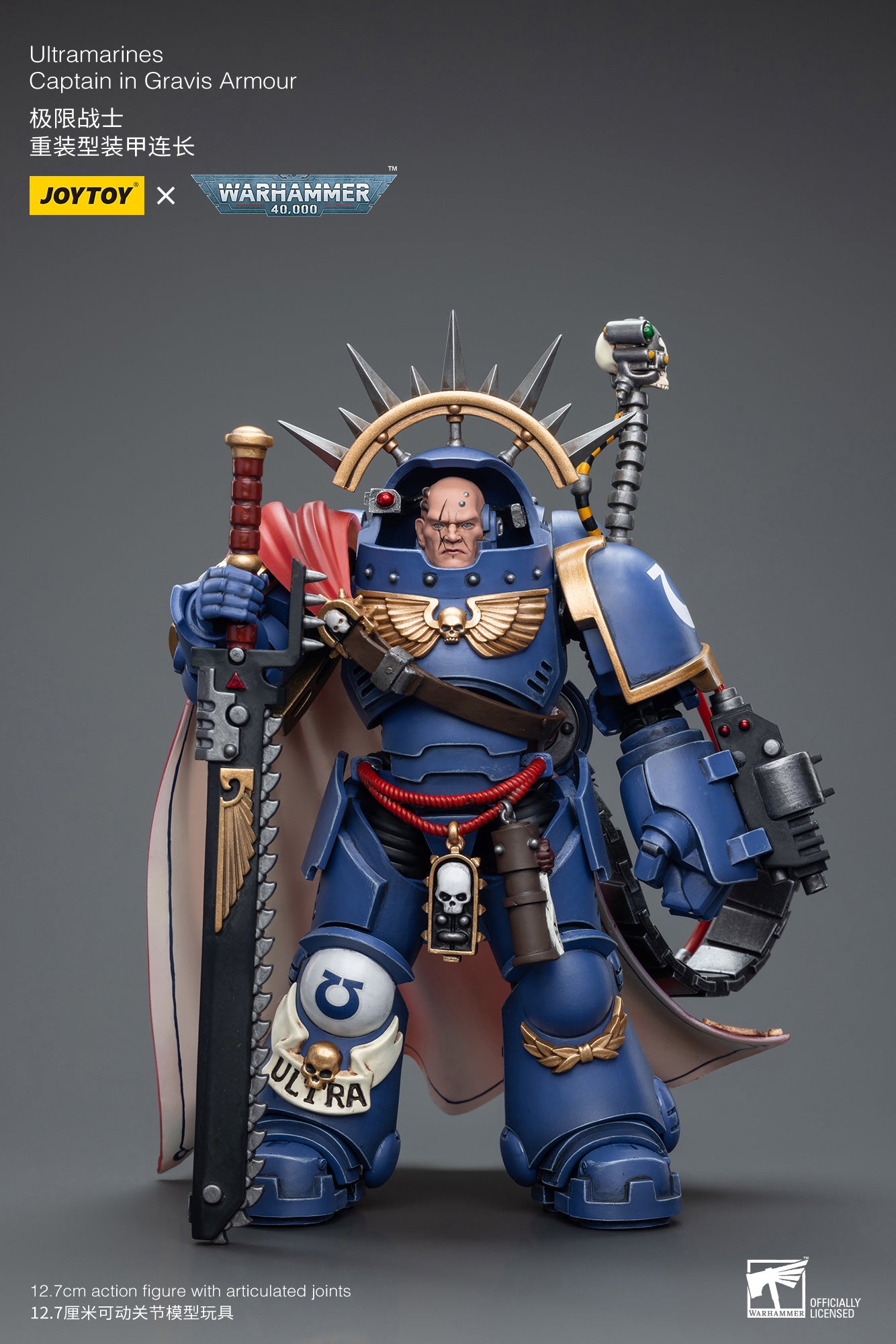 Ultramarines Captain in Gravis Armour