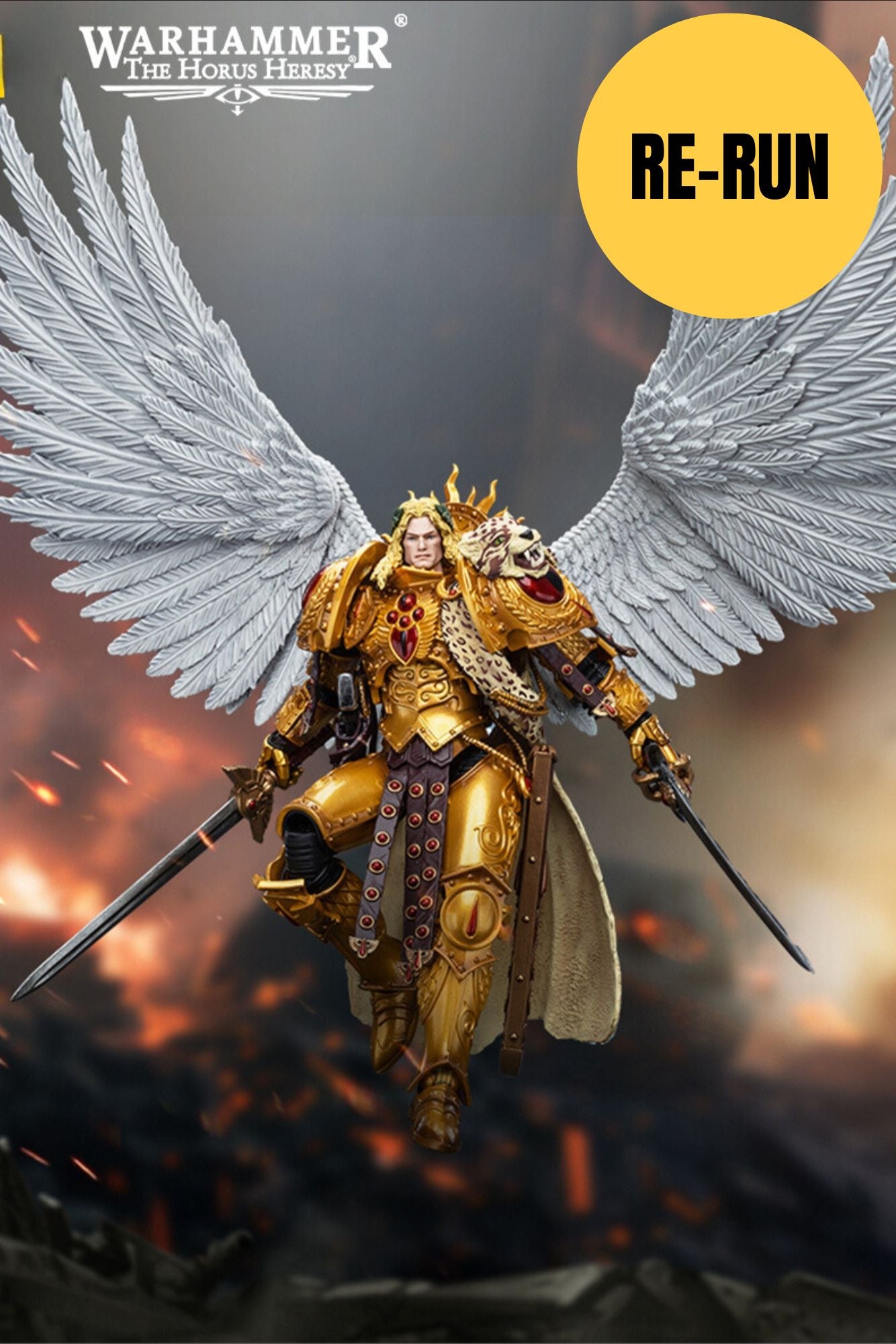 (RE-RUN) Blood Angels Sanguinius Primarch of the IXth Legion - Warhammer "The Horus Heresy" Action Figure By JOYTOY