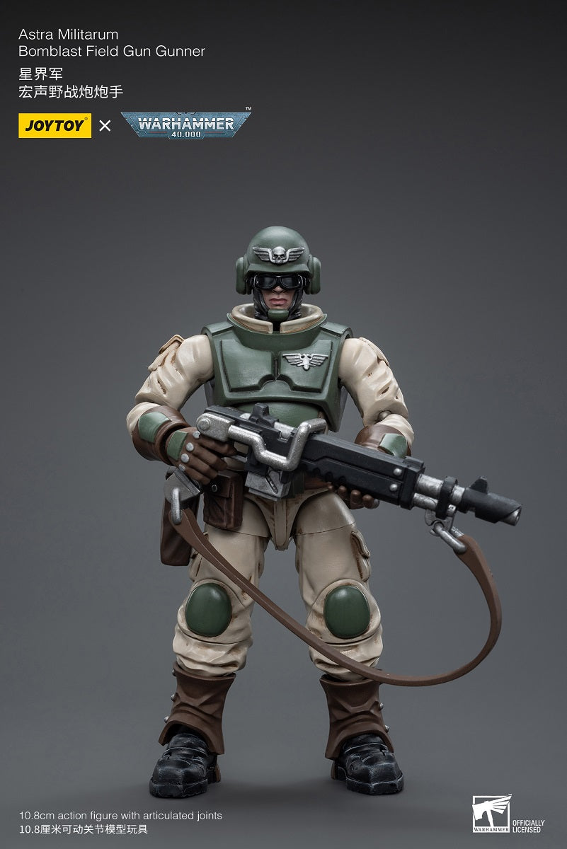 Astra Militarum Ordnance Team with Bombast Field Gun