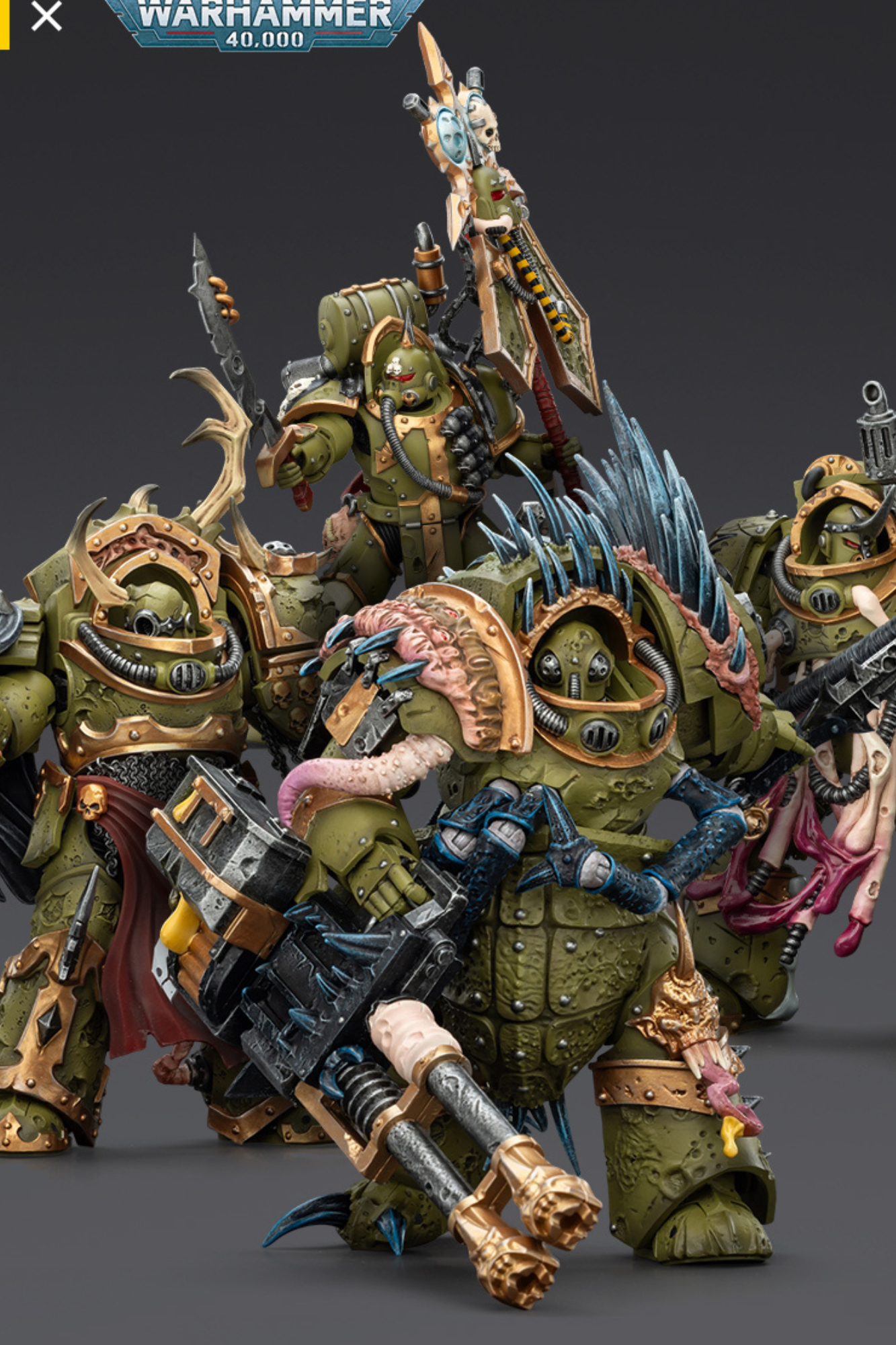 Death Guard -Warhammer 40k 1/18 Action Figure By JOYTOY – Modeliland