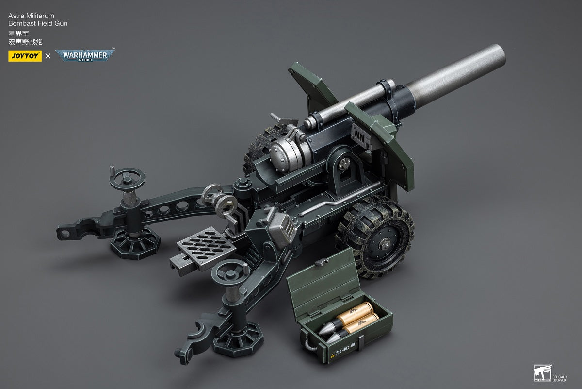 Astra Militarum Ordnance Team with Bombast Field Gun