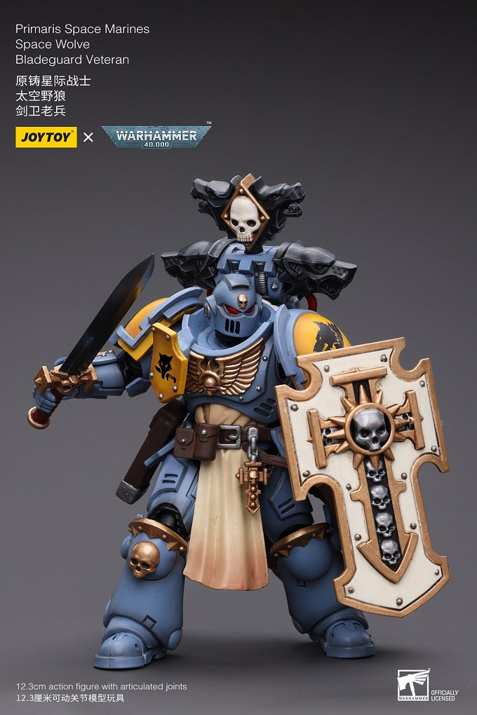 Primaris Space Marines Space Wolve Bladeguard Veteran