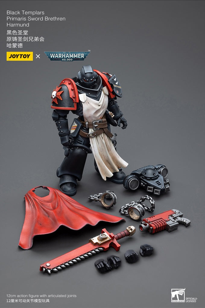 Black Templars Primaris Sword Brethren Harmund
