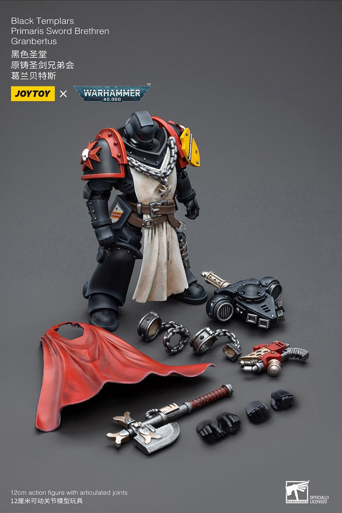Black Templars Primaris Sword Brethren Granbertus