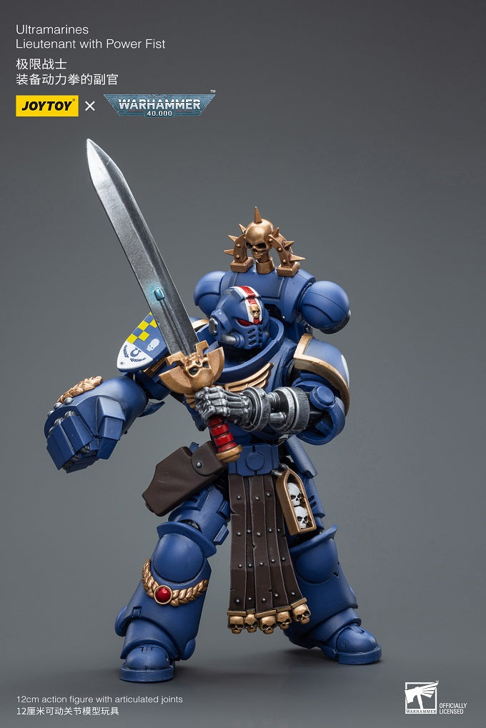 Ultramarines Lieutenant with Power Fist