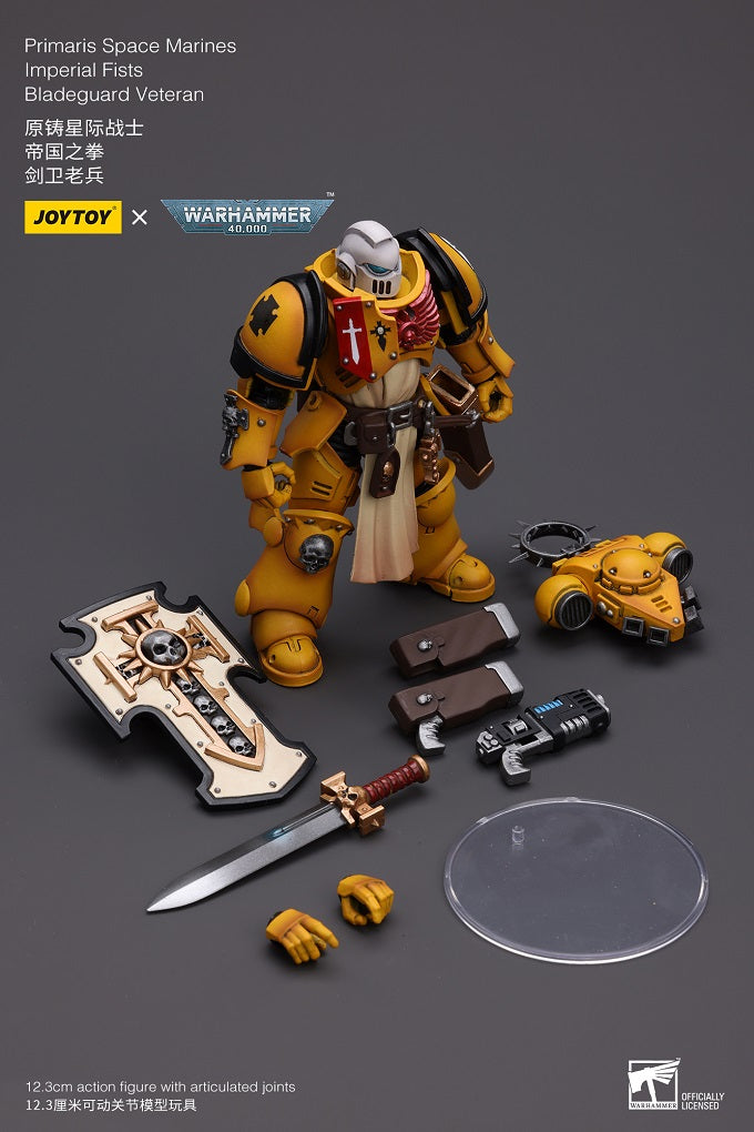 Primaris Space Marines Imperial Fists Bladeguard Veteran
