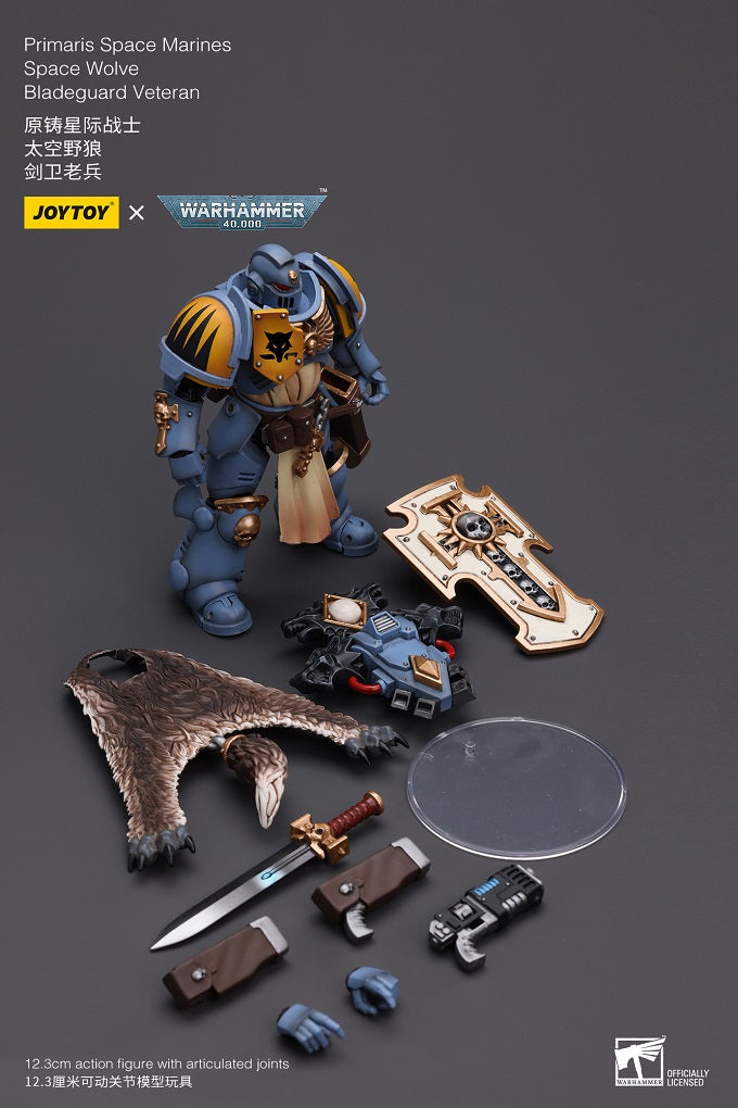 Primaris Space Marines Space Wolve Bladeguard Veteran
