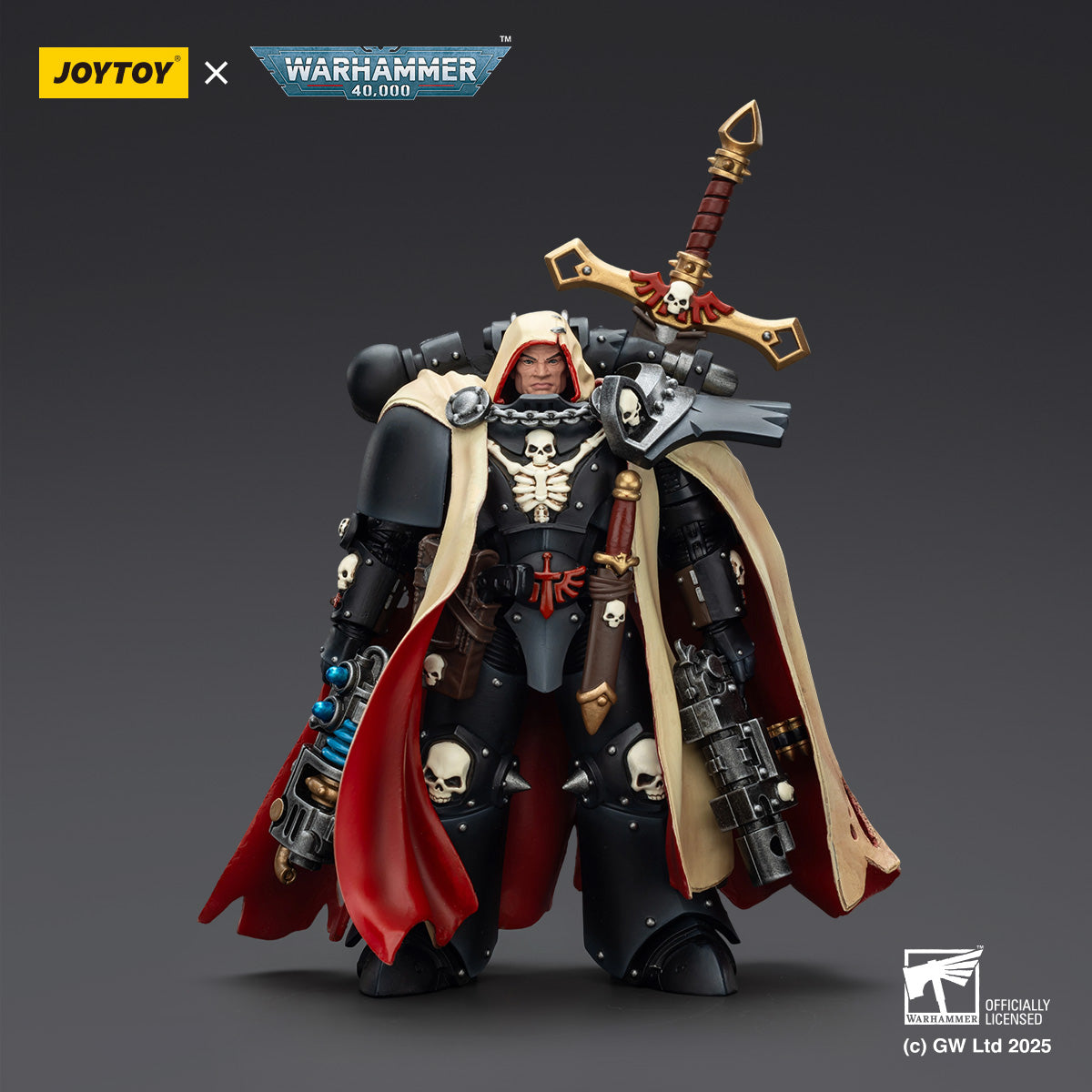 Chaos Space Marines Cypher, Lord of the Fallen-1/18 warhammer 40k Action Figure By JOYTOY