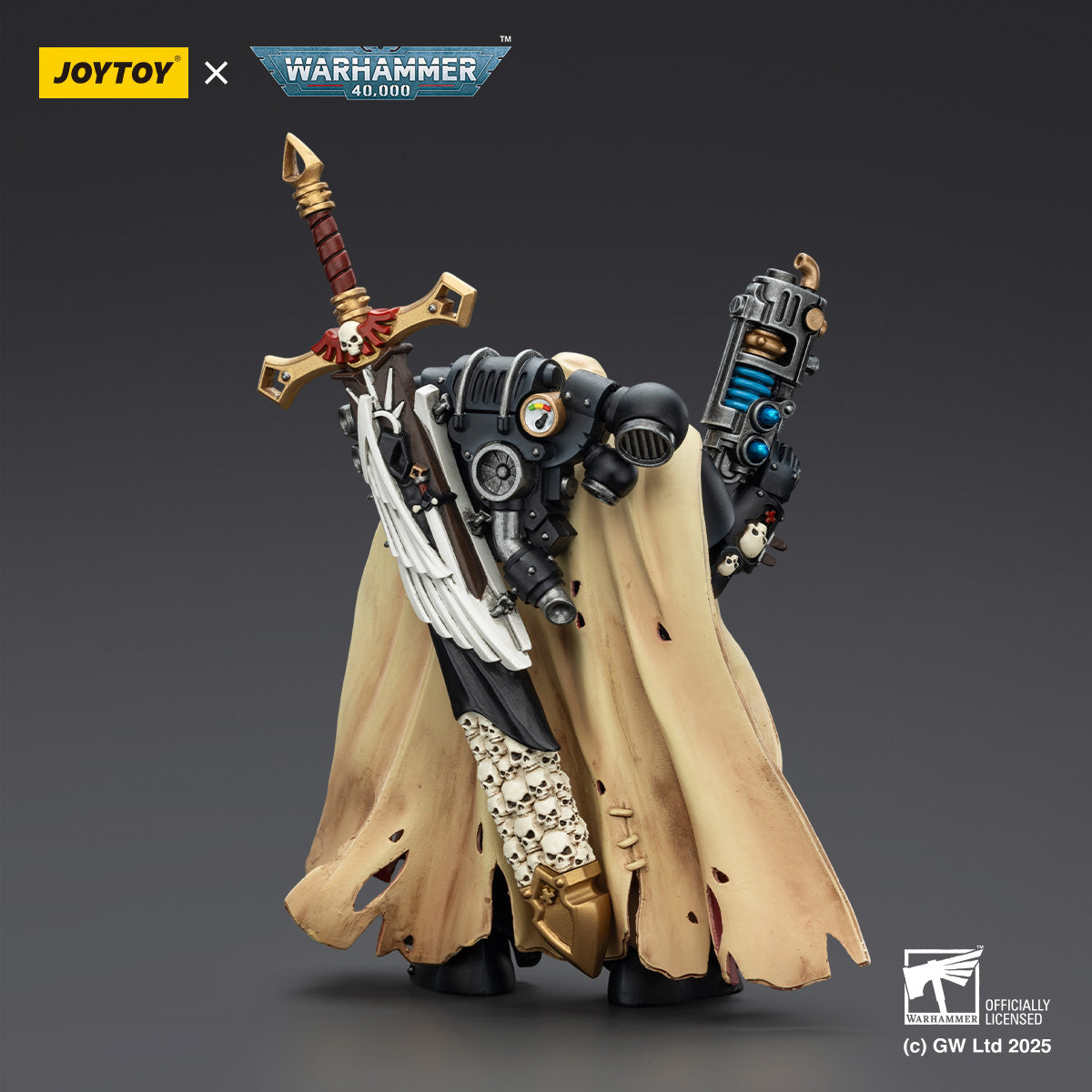 Chaos Space Marines Cypher, Lord of the Fallen-1/18 warhammer 40k Action Figure By JOYTOY