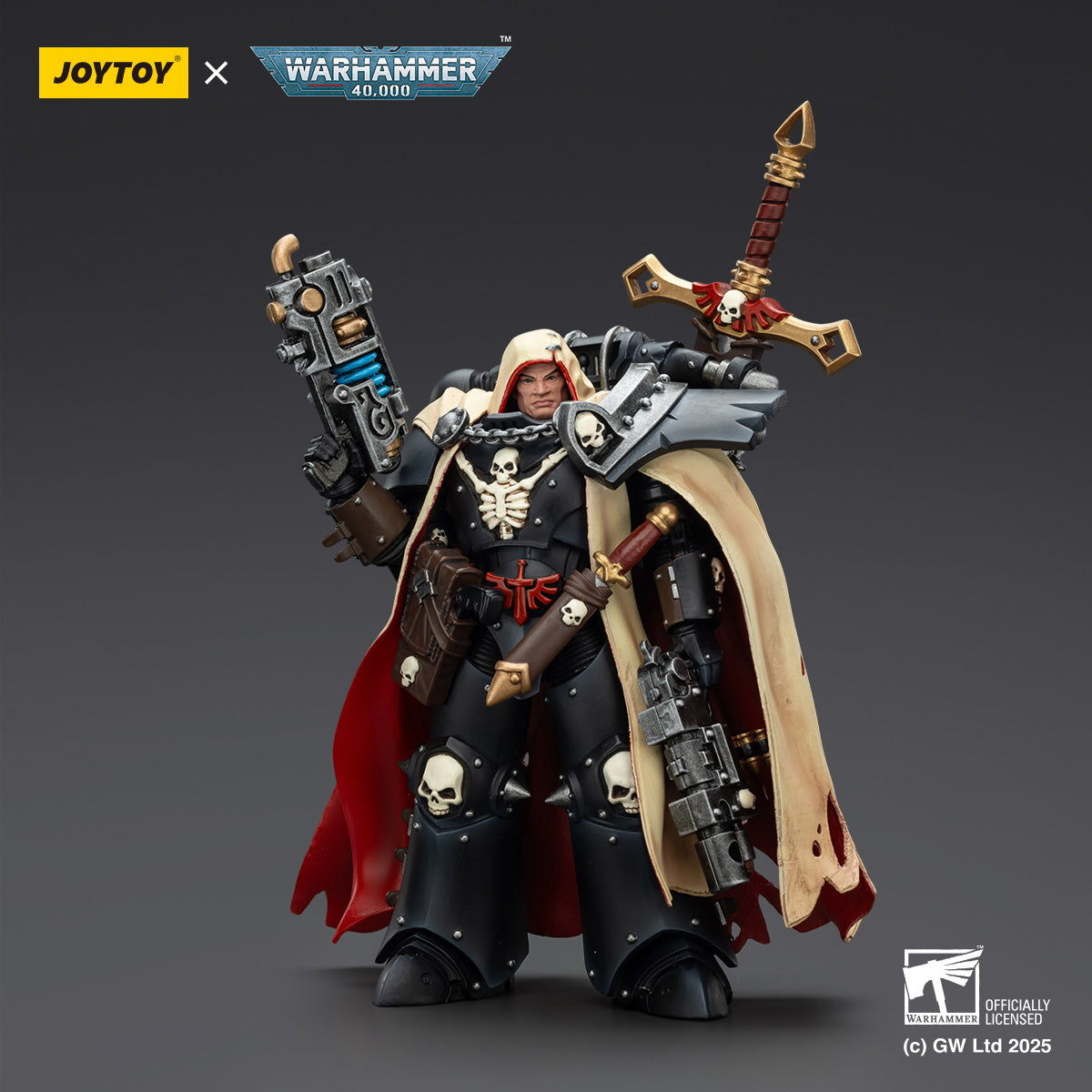 Chaos Space Marines Cypher, Lord of the Fallen-1/18 warhammer 40k Action Figure By JOYTOY