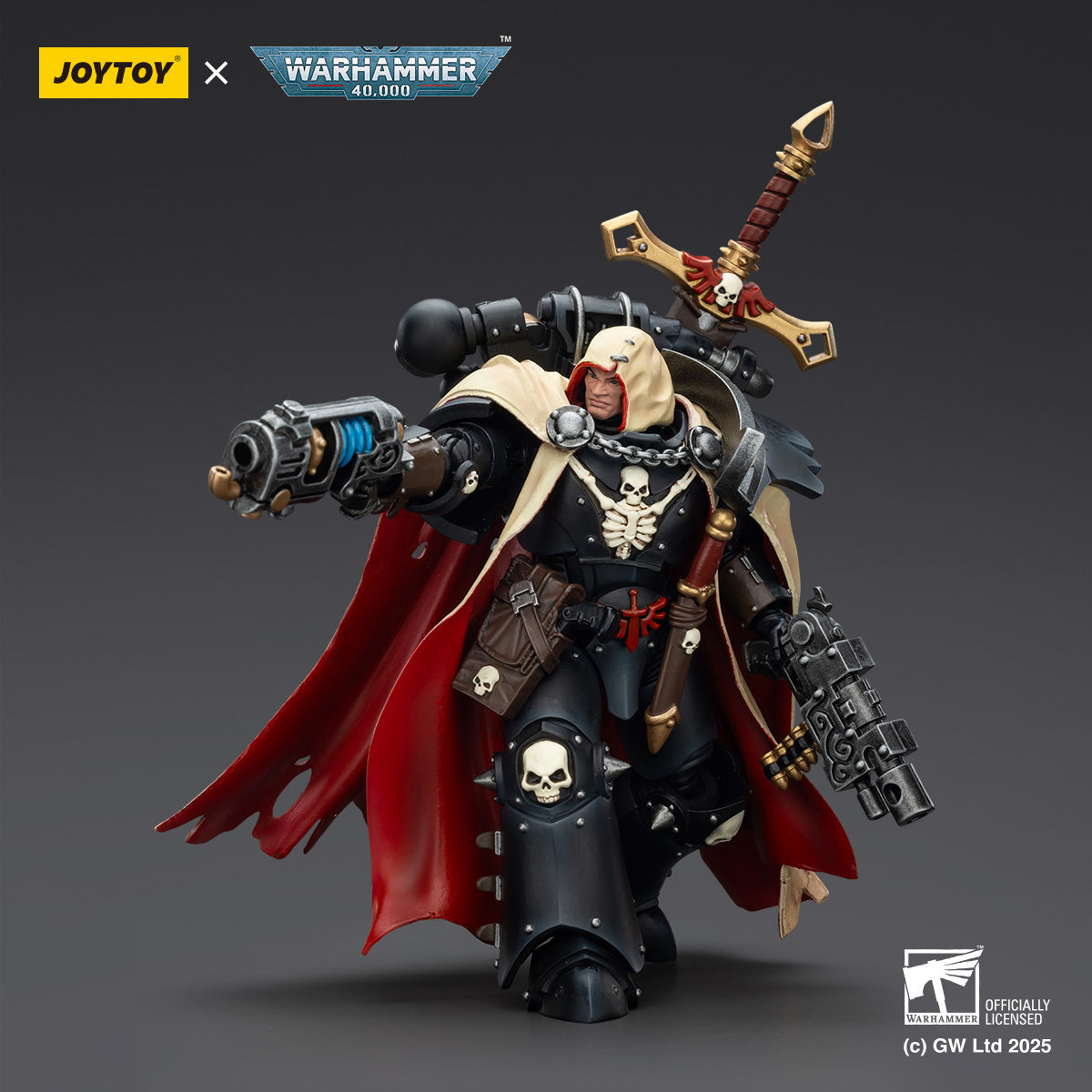 Chaos Space Marines Cypher, Lord of the Fallen-1/18 warhammer 40k Action Figure By JOYTOY