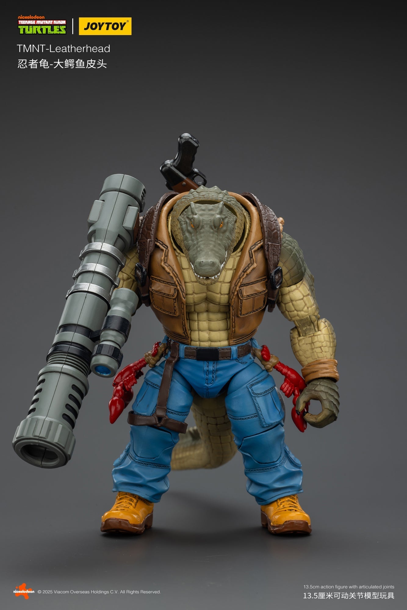 TMNT - Leatherhead - TMNT 1/18 Action Figure by JOYTOY