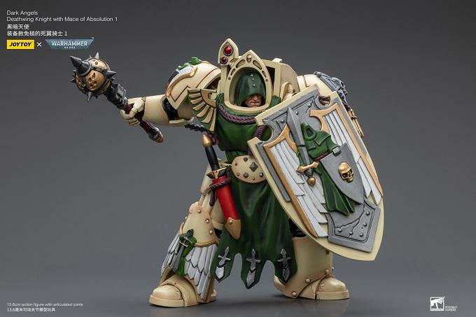 Dark Angels Deathwing Knight with Mace of Absolution 1 - Warhammer 40K Action Figure By JOYTOY