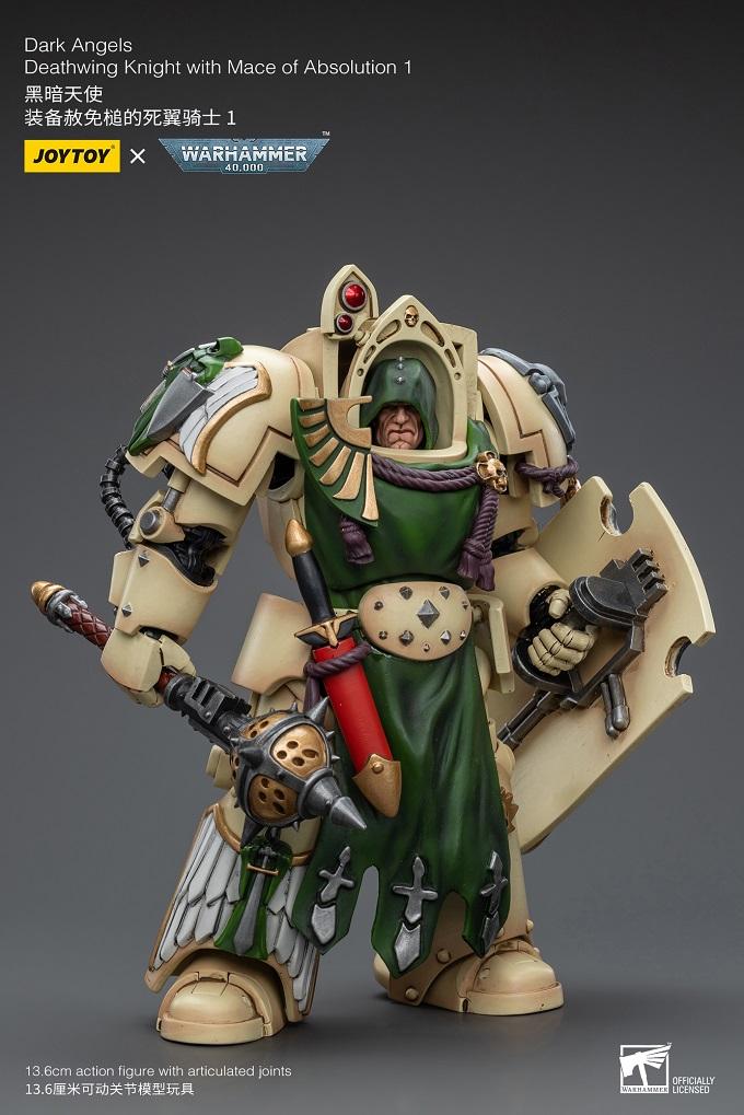 Dark Angels Deathwing Knight with Mace of Absolution 1 - Warhammer 40K Action Figure By JOYTOY
