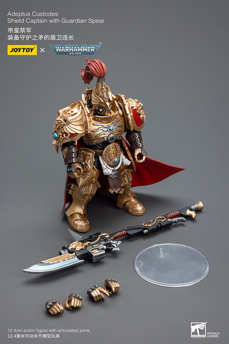 Adeptus Custodes Shield Captain with Guardian Spear