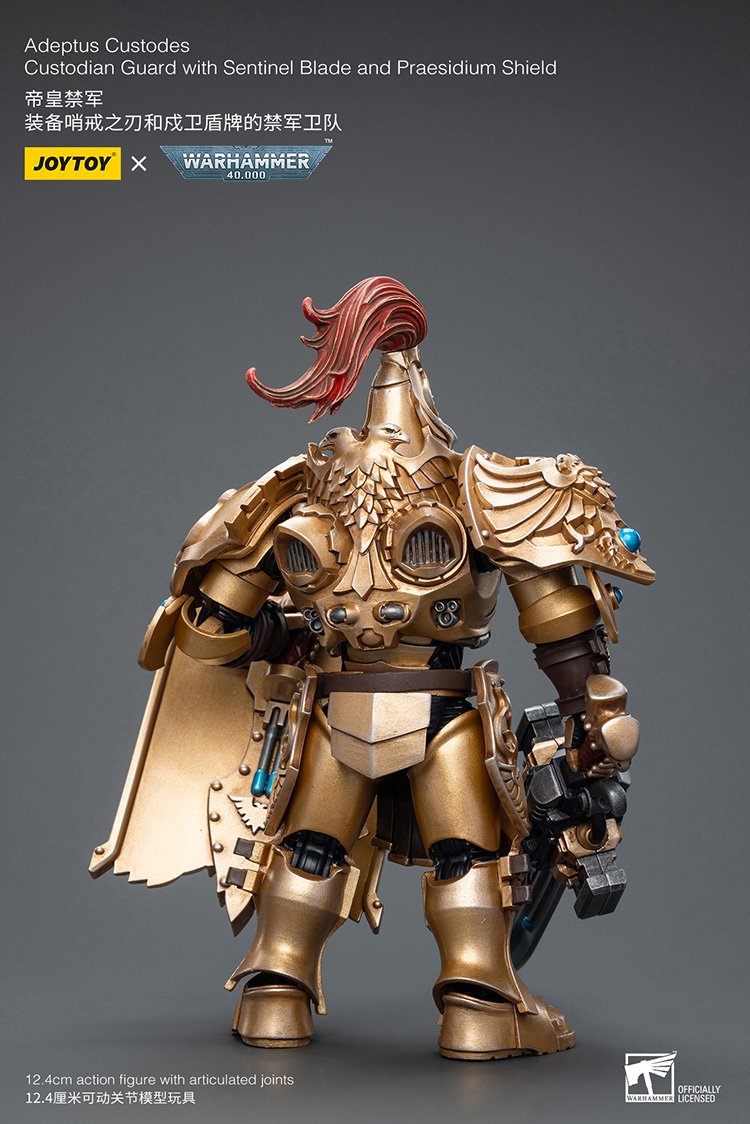 Adeptus Custodes Custodian Guard with Sentinel Blade and Praesidium Shield