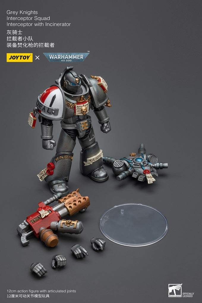 Grey Knights Interceptor Squad Interceptor with Incinerator