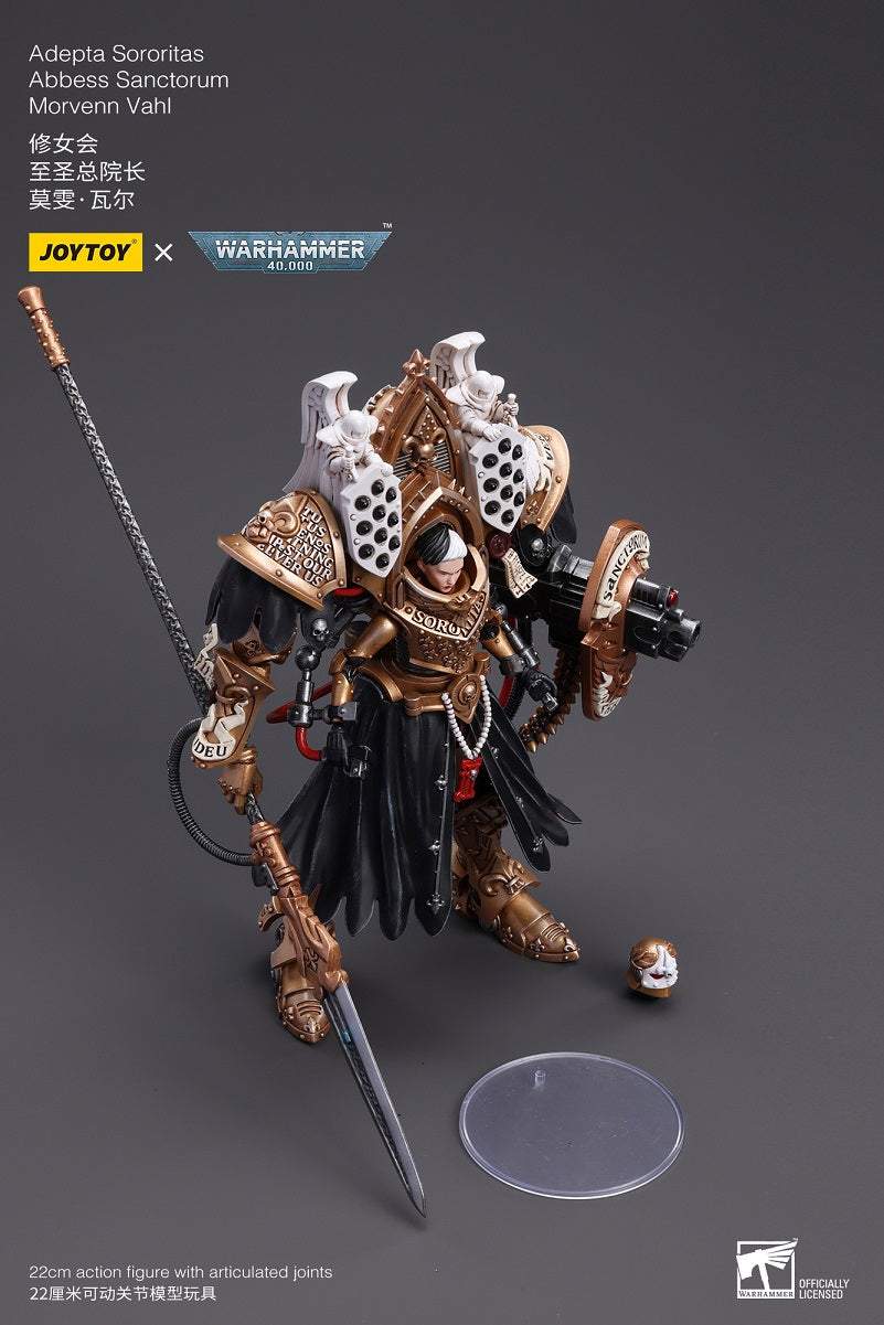 Adepta Sororitas Abbess Sanctorum Morvenn Vahl