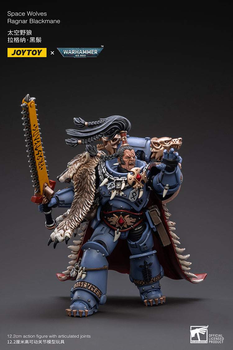 Space Wolves Ragnar Blackmane - Warhammer 40K Action Figure By JOYTOY