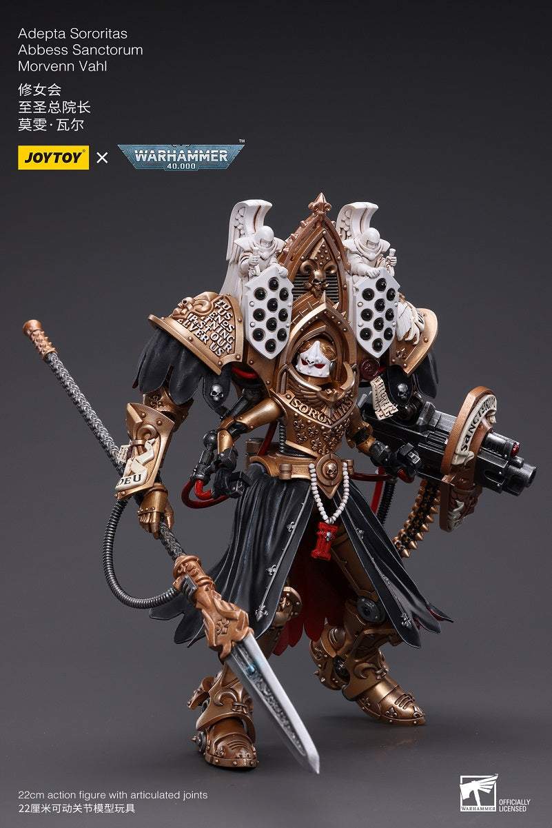 Adepta Sororitas Abbess Sanctorum Morvenn Vahl