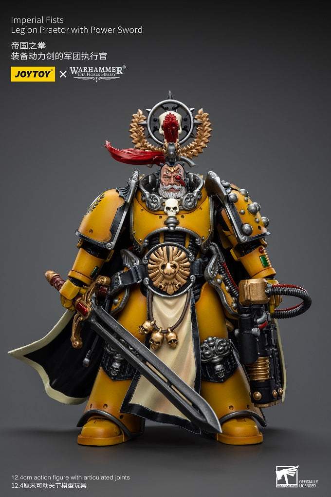 Imperial Fists Legion Praetor with Power Sword