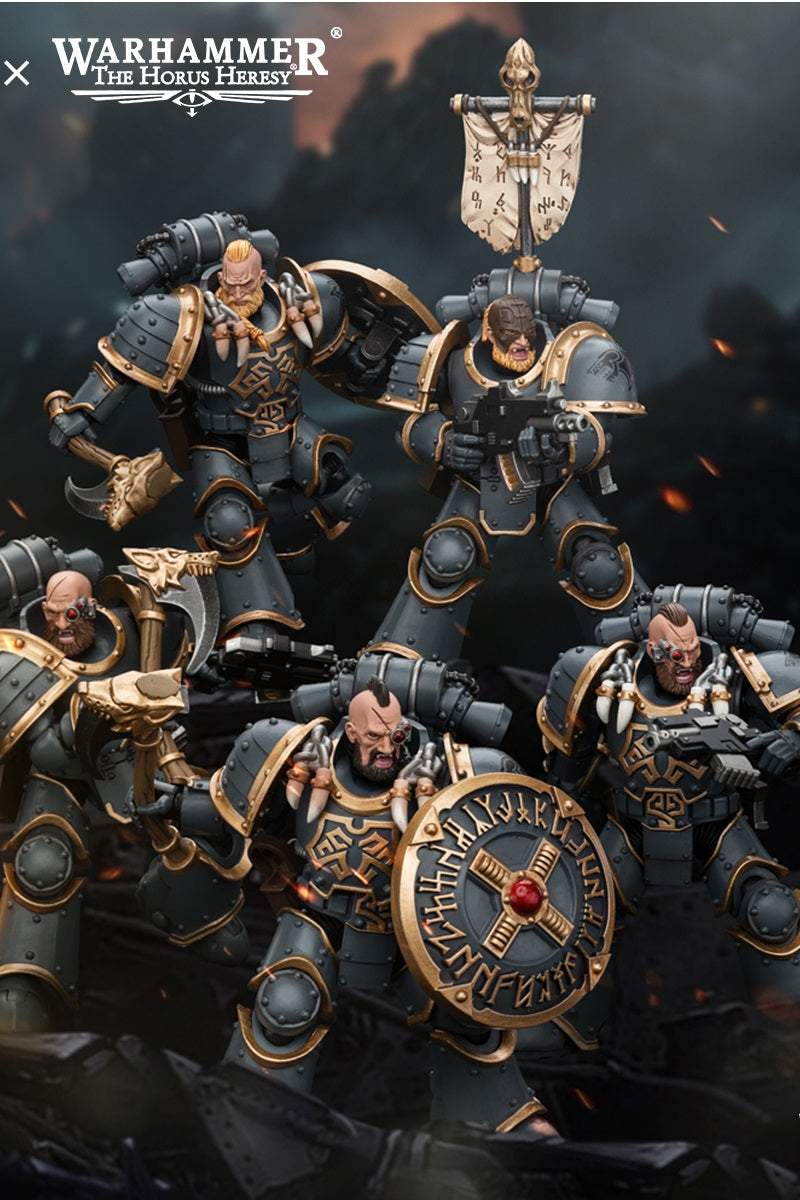 Space Wolves Gray Slayer Pack - Warhammer "The Horus Heresy" Action Figure By JOYTOY