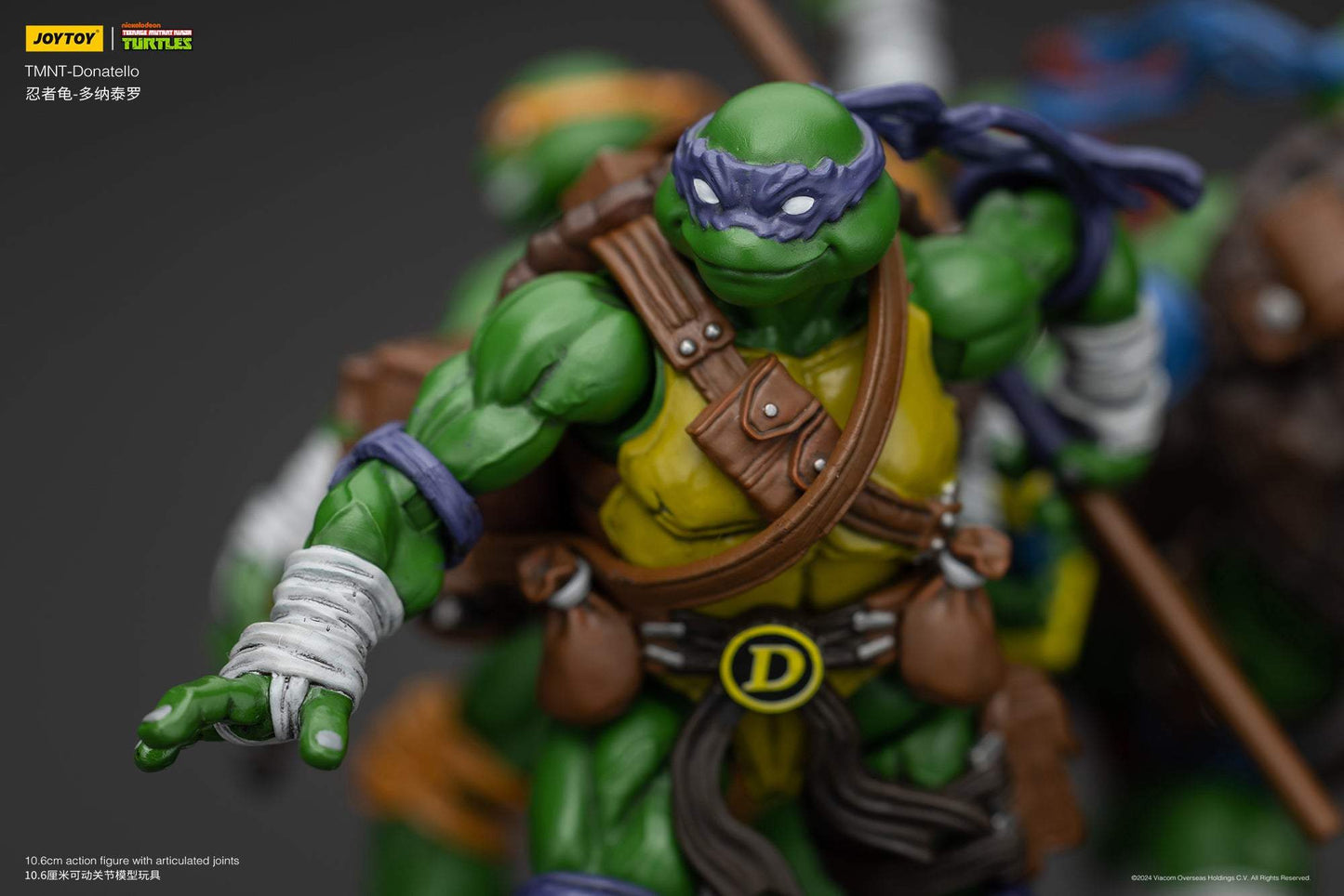 TMNT-Wave 1 - TMNT Action on Figure By JOYTOY