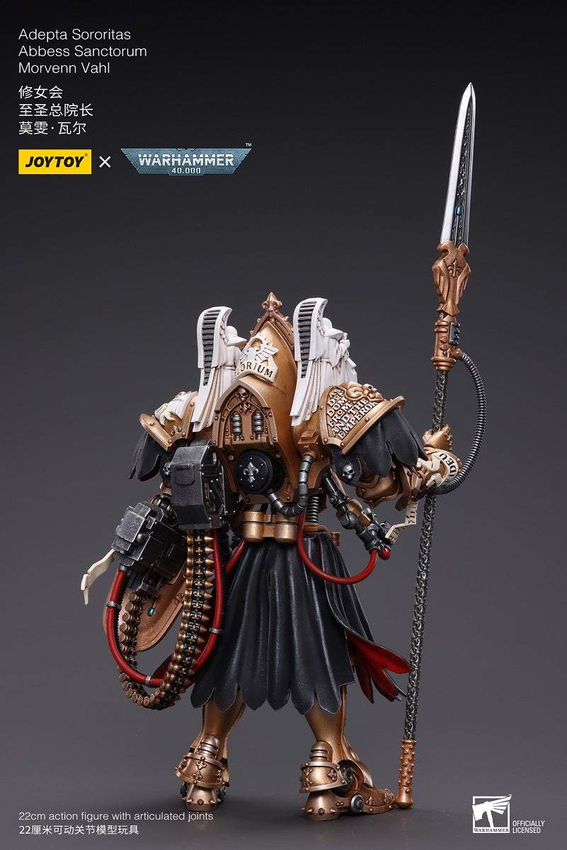 Adepta Sororitas Abbess Sanctorum Morvenn Vahl