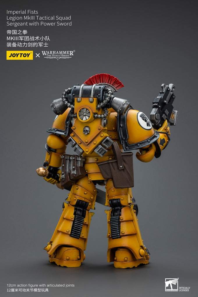 Imperial Fists Legion MkIII Tactical Squad Sergeant with Power Sword