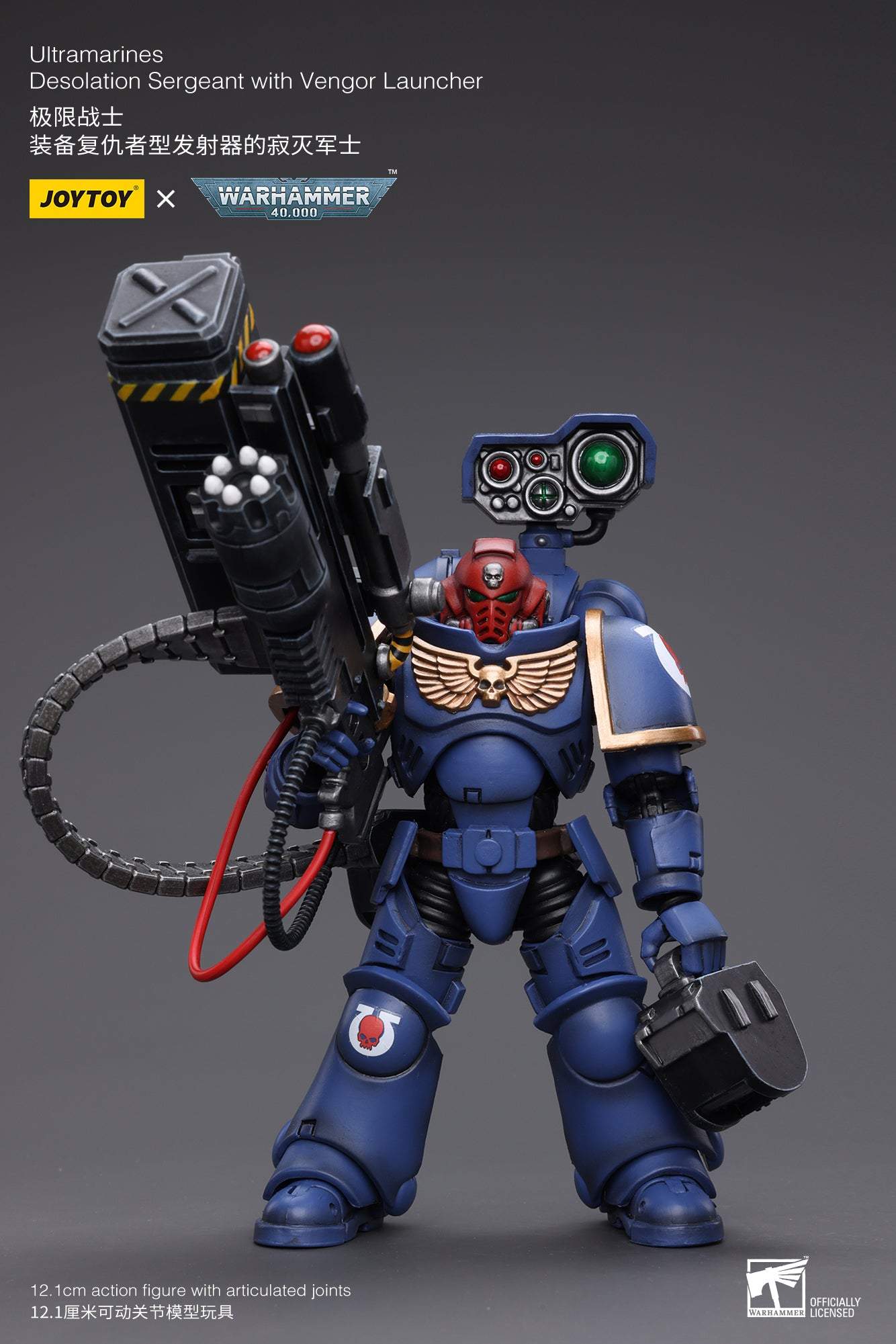 Ultramarines Desolation Sergeant with Vengor Launcher