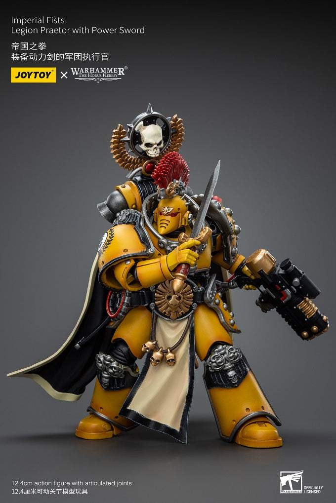 Imperial Fists Legion Praetor with Power Sword