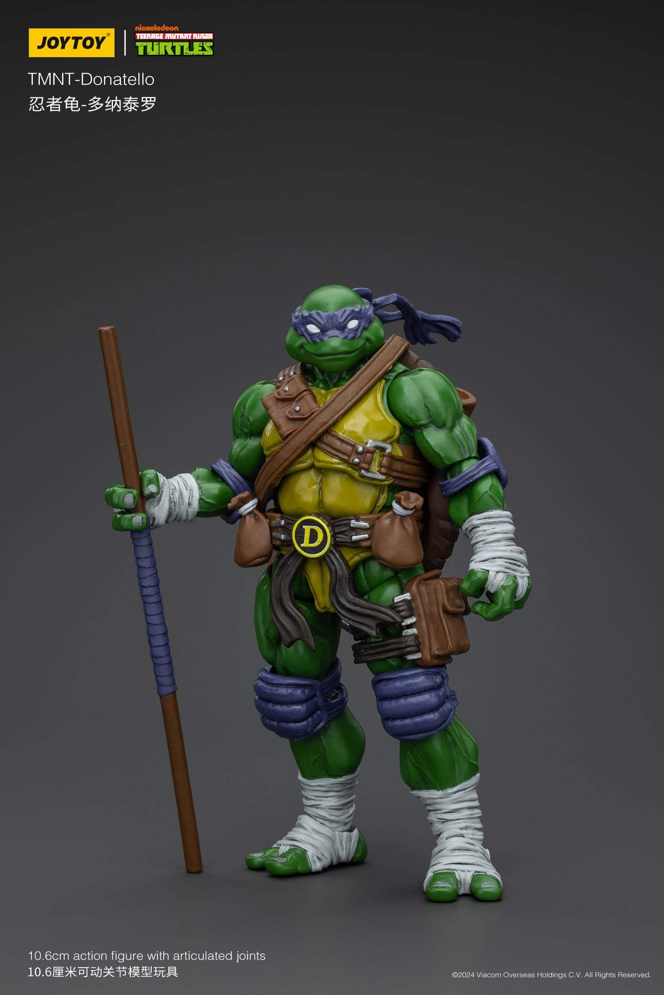 TMNT-Wave 1 - TMNT Action on Figure By JOYTOY