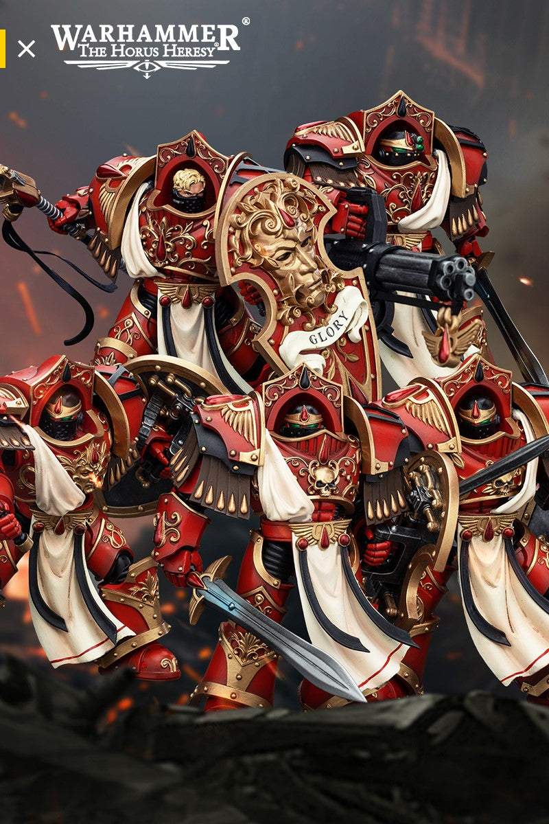 Blood Angels Crimson Paladins Squad - Warhammer 40K Action Figure By JOYTOY