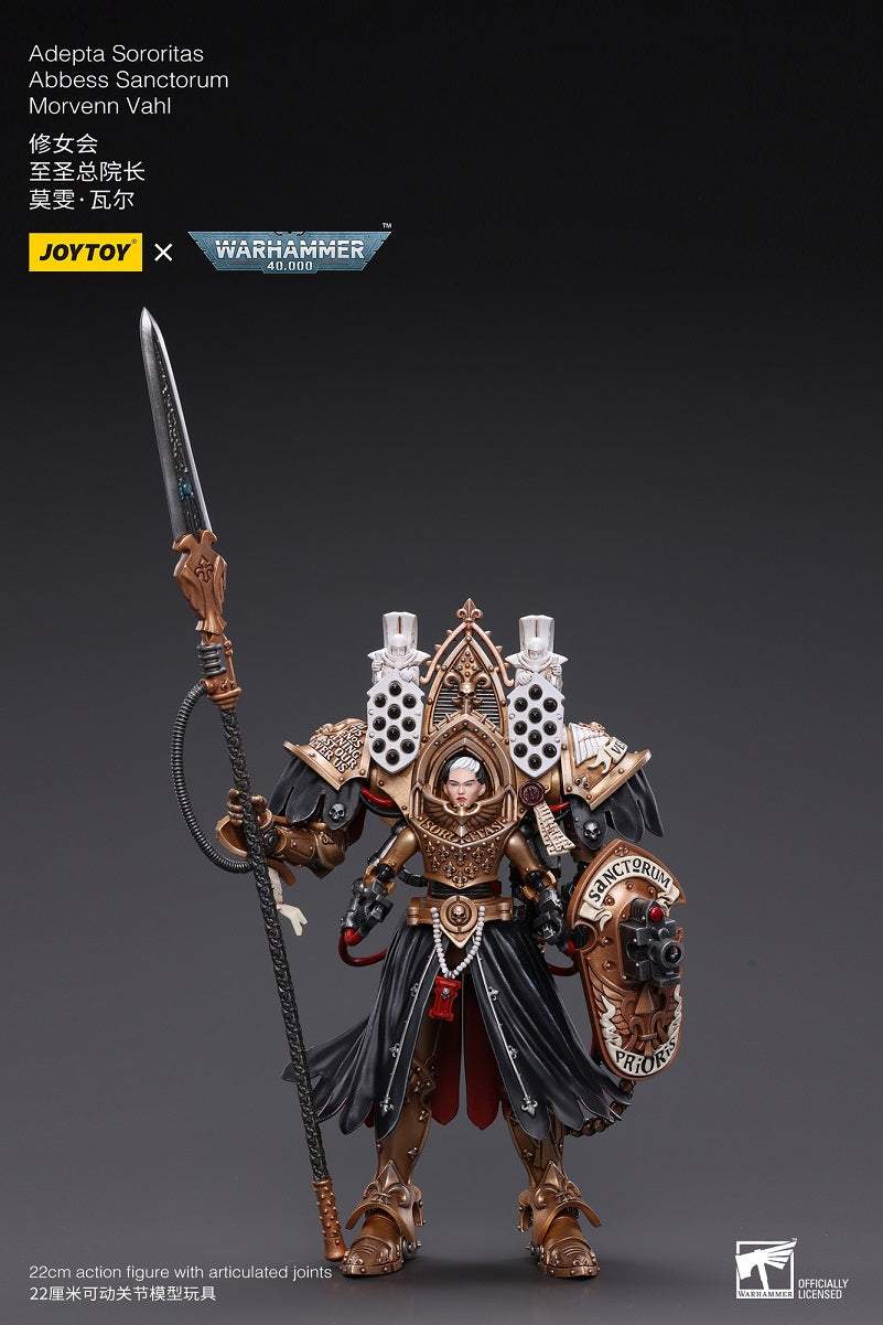 Adepta Sororitas Abbess Sanctorum Morvenn Vahl