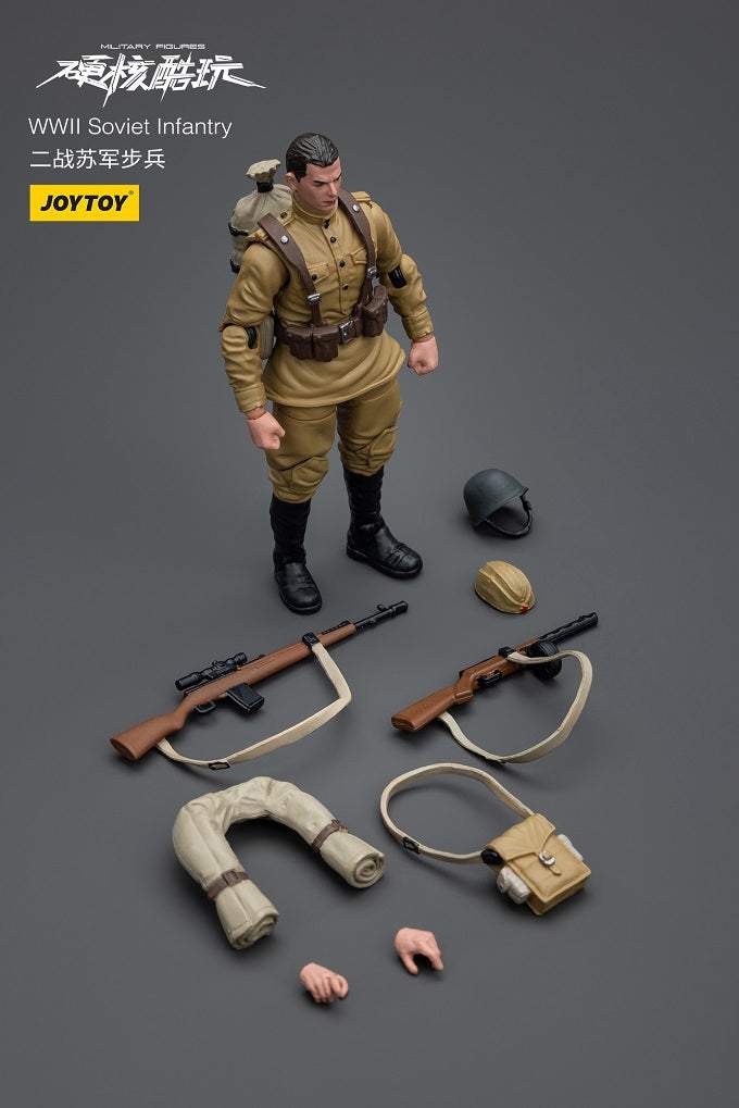 (Re-run) WWII Army (Individual) - Military Action Figure By JOYTOY