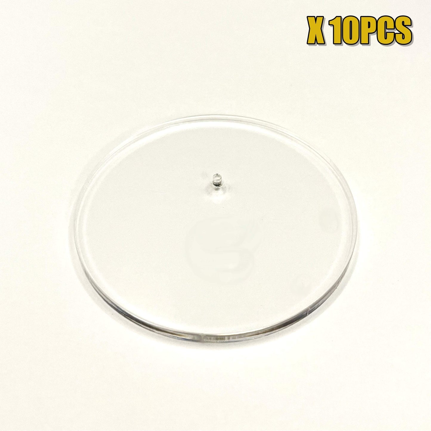 LT Cave 10pcs Acrylic Display Stand Base Plate for Action Figure