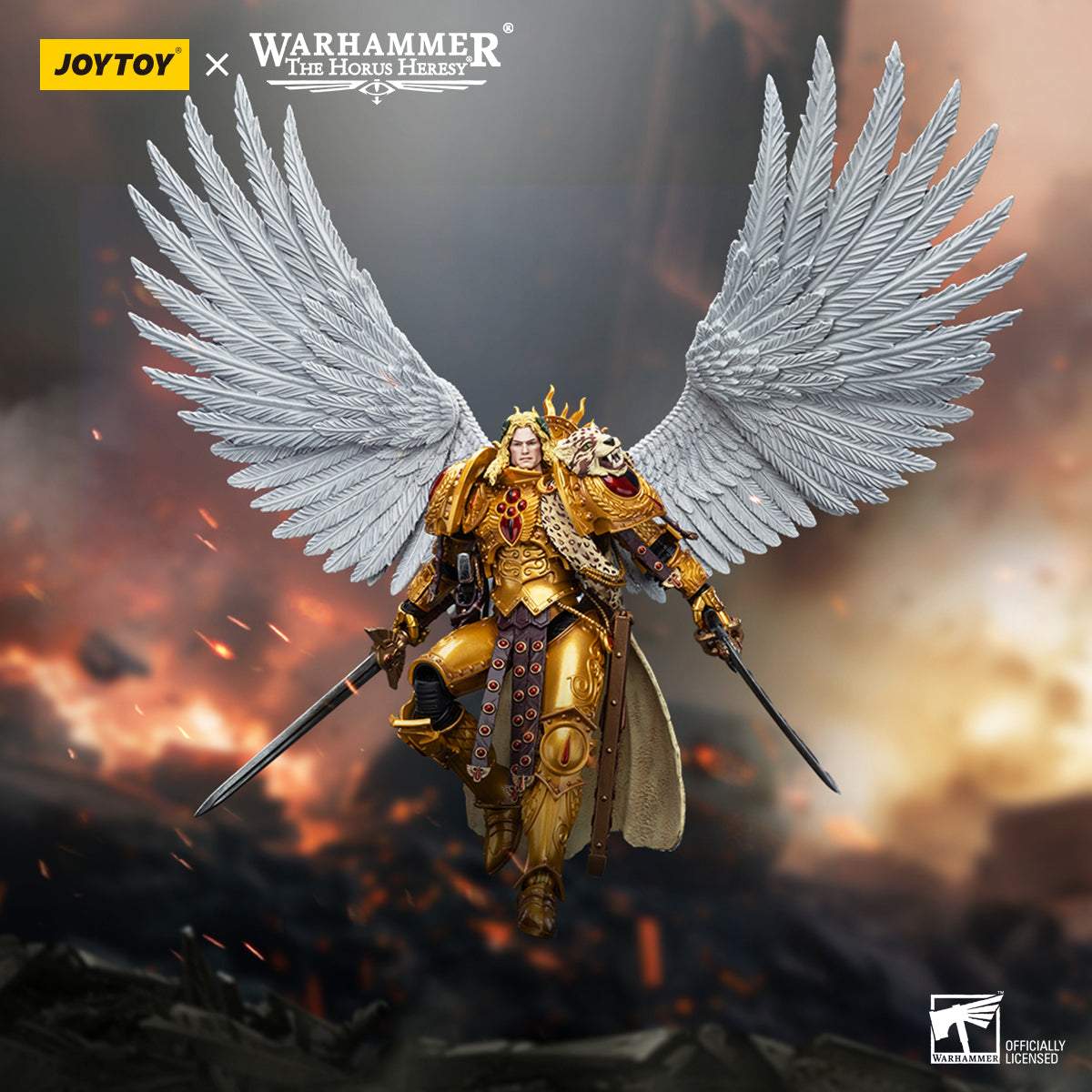 (RE-RUN) Blood Angels Sanguinius Primarch of the IXth Legion - Warhammer "The Horus Heresy" Action Figure By JOYTOY