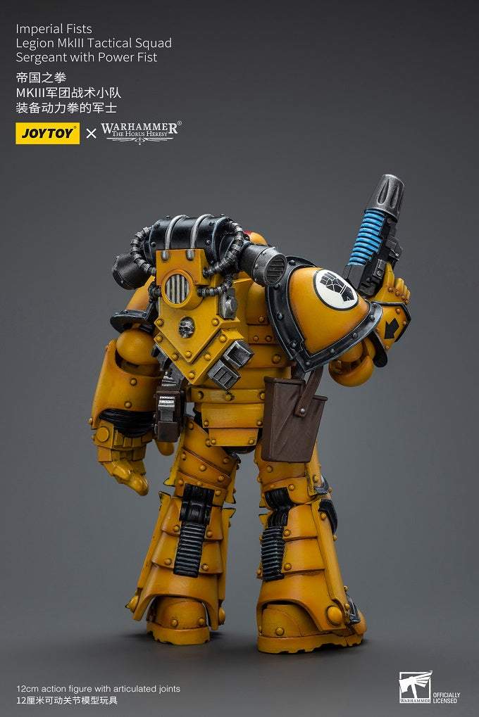 Imperial Fists Legion MkIII Tactical Squad Sergeant with Power Fist