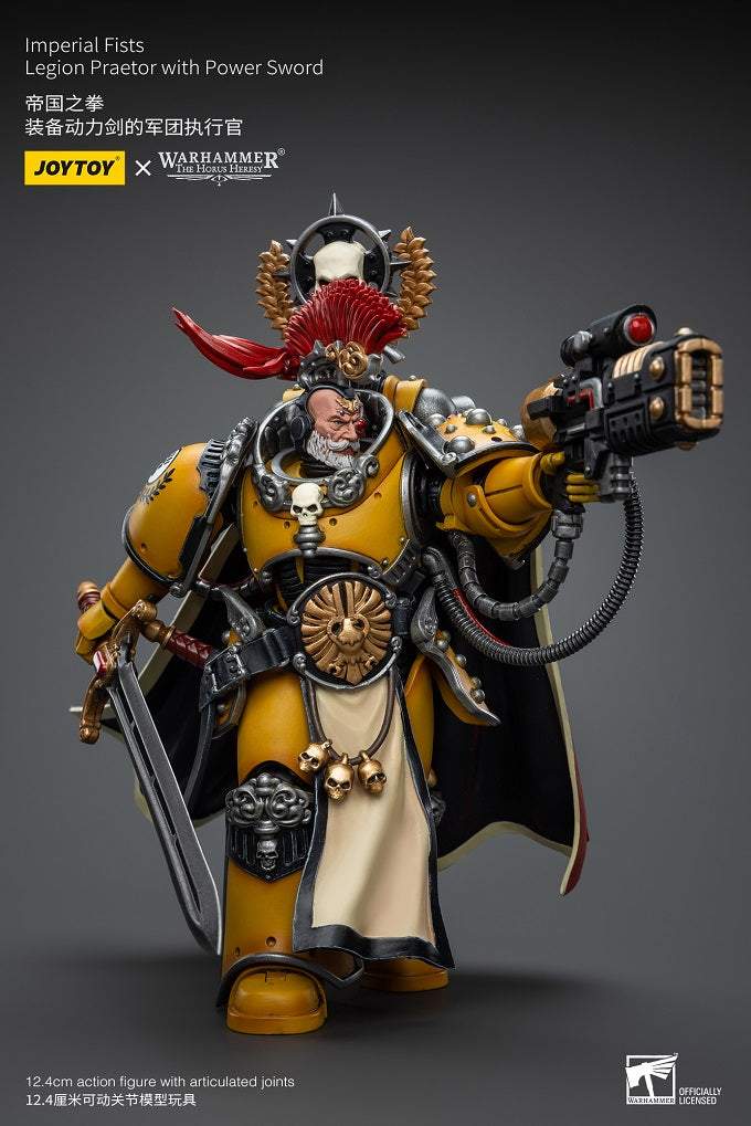 Imperial Fists Legion Praetor with Power Sword