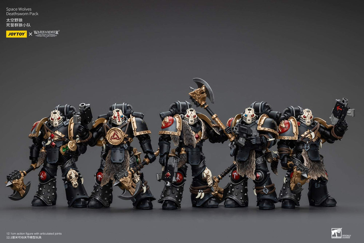 Space Wolves
Deathsworn Pack - Warhammer "The Horus Heresy" Action Figure By JOYTOY