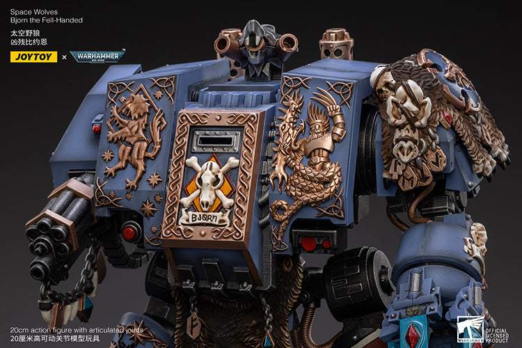 Space Wolves Bjorn the Fell-Handed (Rerun) - Warhammer 40K Action Figure By JOYTOY