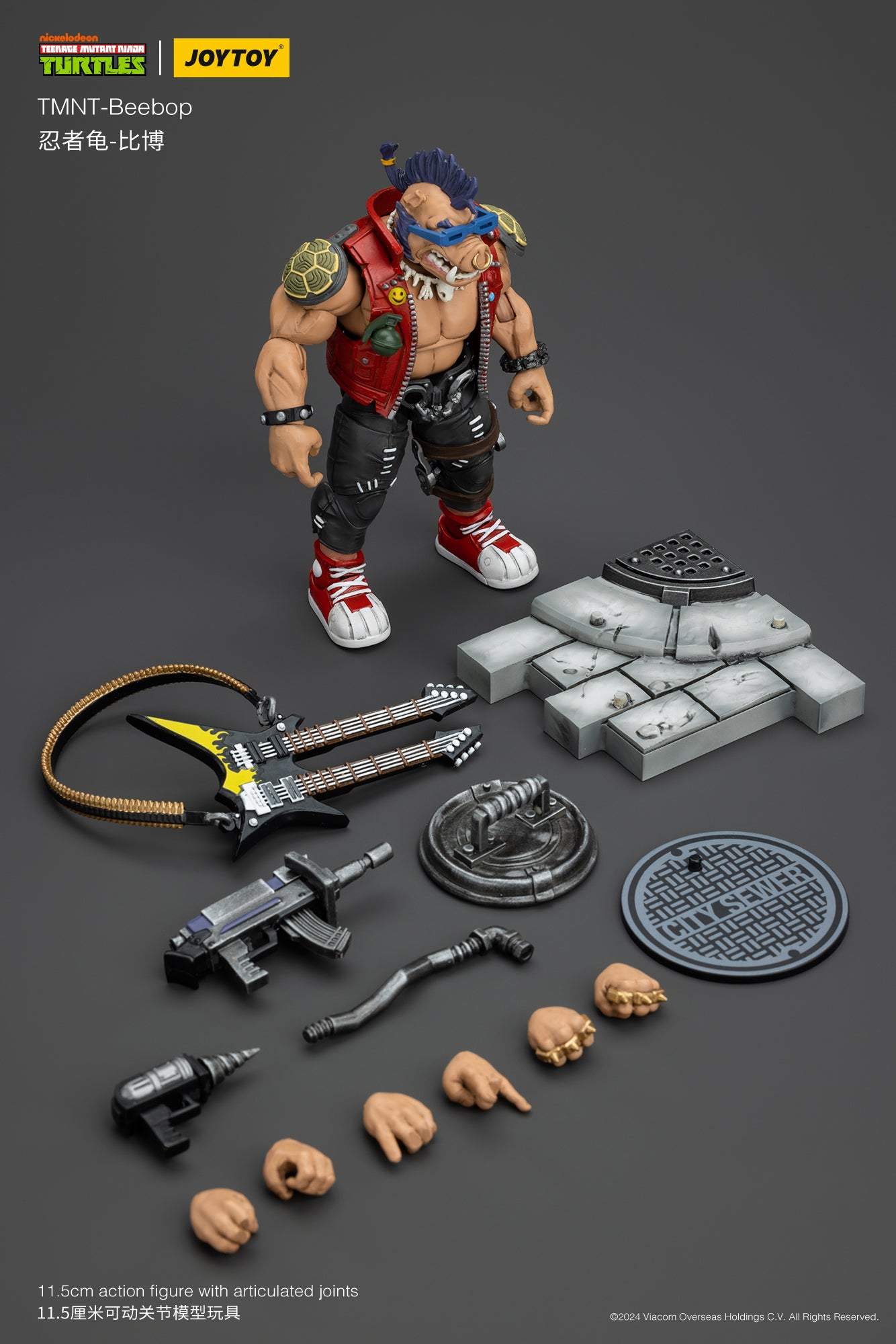 TMNT-Bebop - TMNT Action Figure by JOYTOY