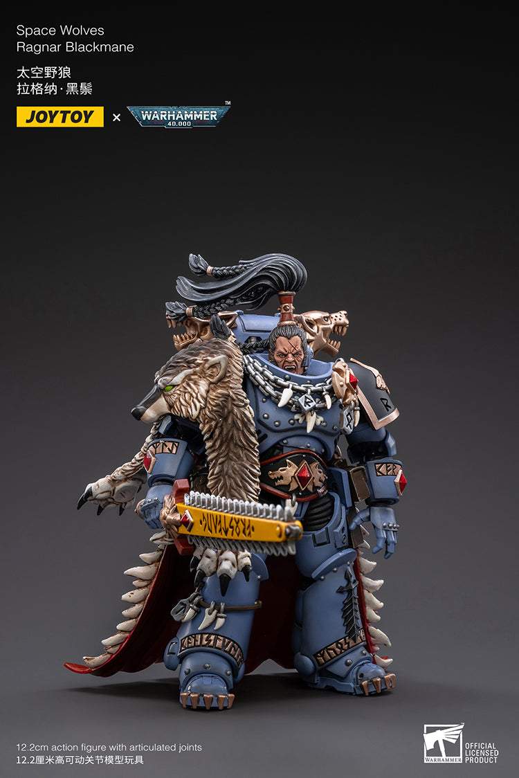 Space Wolves Ragnar Blackmane - Warhammer 40K Action Figure By JOYTOY