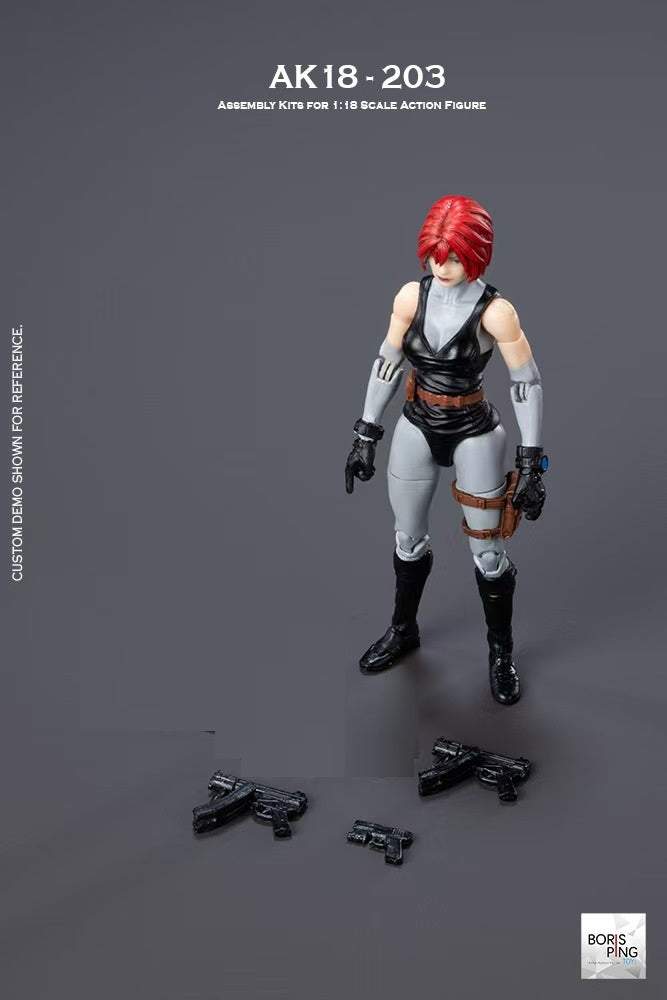 BP Assembly Kits AK Series (201, 202A, 203A)- Action Figure By Boris Ping