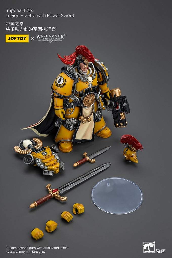 Imperial Fists Legion Praetor with Power Sword