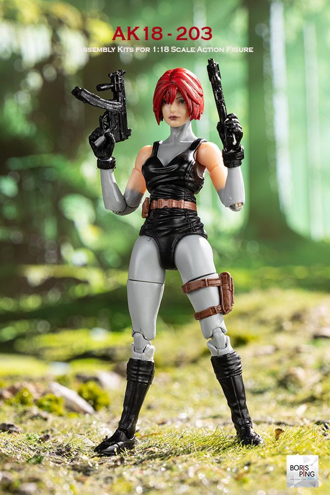 BP Assembly Kits AK Series (201, 202A, 203A)- Action Figure By Boris Ping