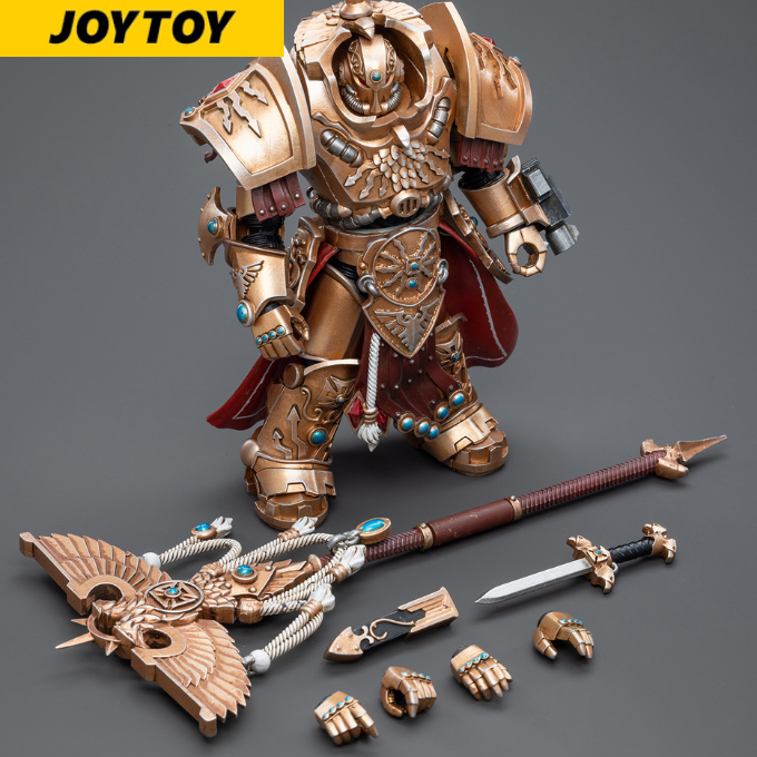 Adeptus Custodes Vexilus Praetor in Allarus Terminator Armour Phelam Tolguror