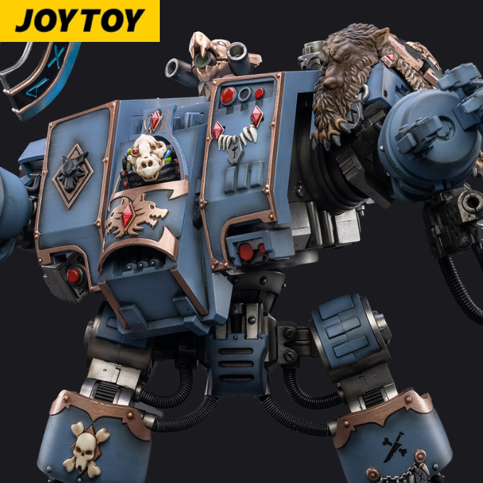 Space Marines Space Wolves Venerable Dreadnought Brother Hvor